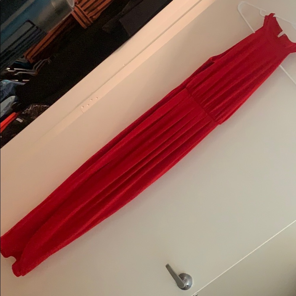 Red Evening Gown